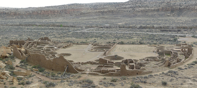 Pueblo Bonitan raunioita (Wikimedia Commons). 