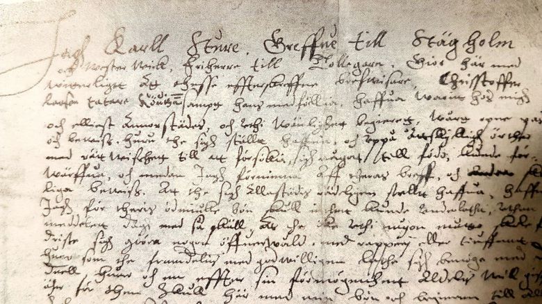 Matkapassi vuodelta 1593