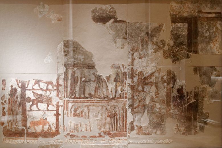 zimri-limin palatsin seinämaalauksia