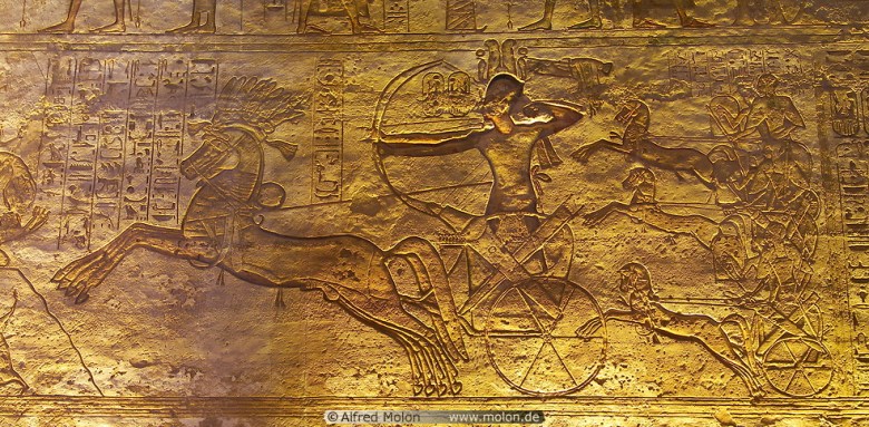 Ramses II Kadeshin taistelu Kuva Alfred Molon