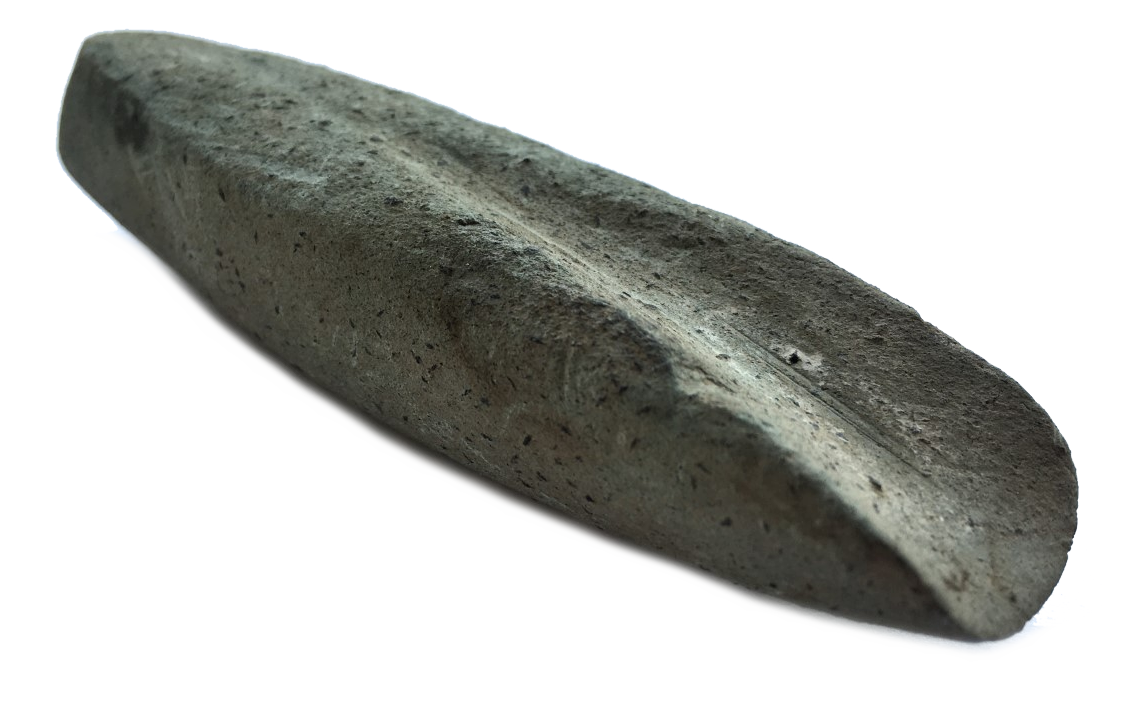 Neoliittinen hiottu kourutaltta Hämeenlinna Kotkavuori